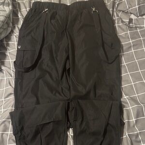 Men's Black Cargo Pants